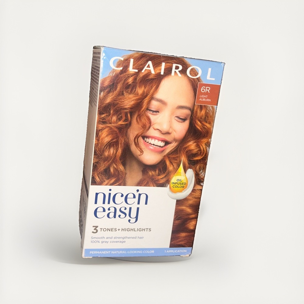 Clairol Nice'n Easy Permanent Hair Color - 6R Light Auburn